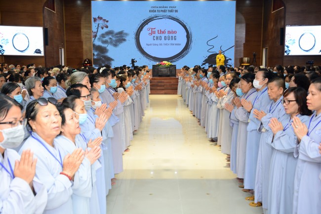 Dharma talk How To Practice Correctly - The 96th Seven-Day Retreat